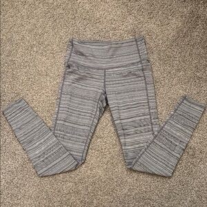 Athleta Striped Leggings